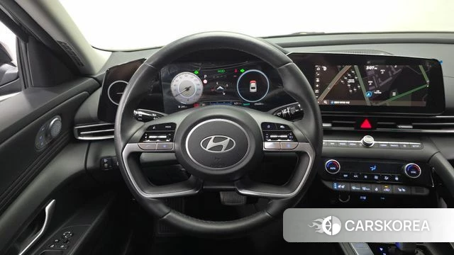 Hyundai The New Avante (CN7) 2023 Черный из Кореи, фото 4