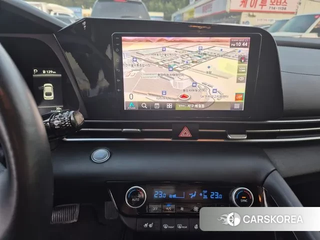 Hyundai Avante Hybrid (CN7) 2021 Белый из Кореи, фото 4