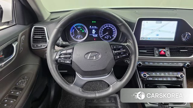 Hyundai Grandeur IG Hybrid 2019 Белый из Кореи, фото 4