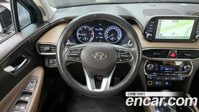 Hyundai Santa Fe TM 2018 Черный из Кореи, фото 4