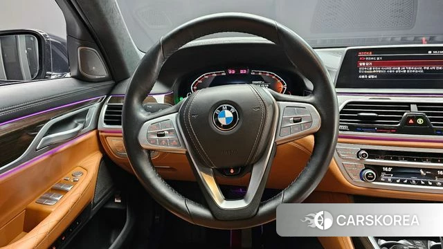 BMW 7 Series (G11) 2021 Черный из Кореи, фото 4
