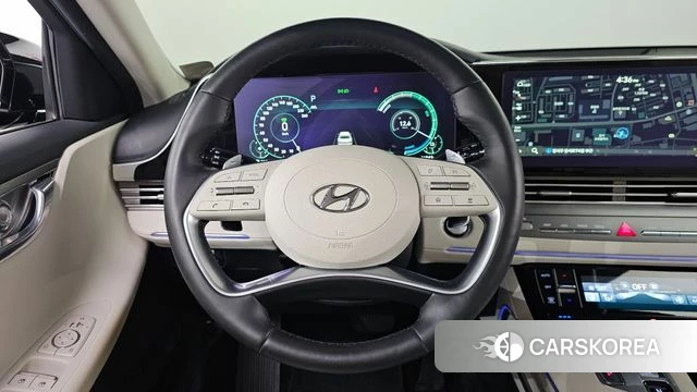 Hyundai The New Grandeur IG Hybrid 2021 Черный из Кореи, фото 4