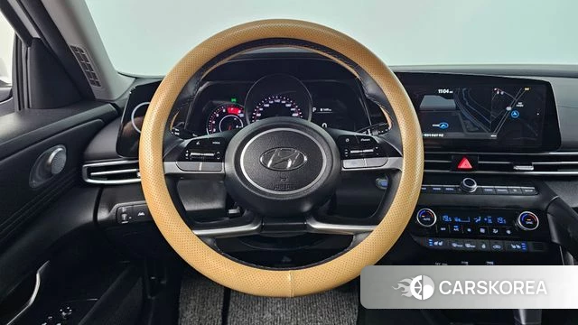 Hyundai Avante (CN7) 2023 Белый из Кореи, фото 4