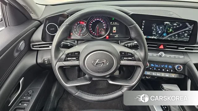 Hyundai Avante (CN7) 2021 Белый из Кореи, фото 4