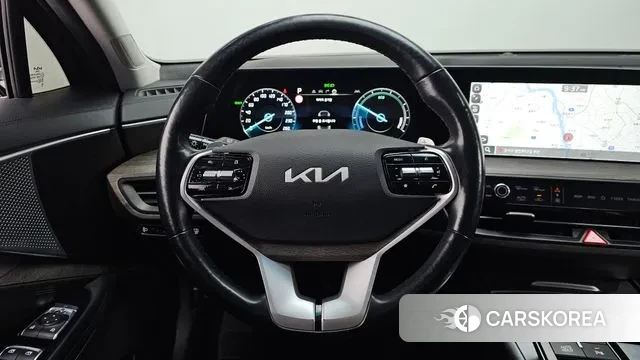 Kia K8 Hybrid 2022 Черный из Кореи, фото 4
