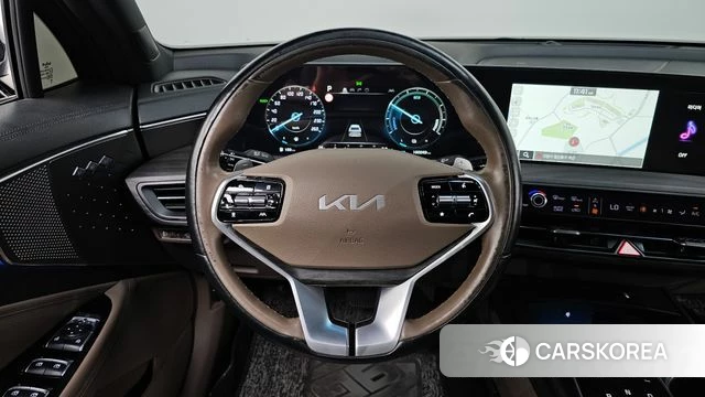 Kia K8 Hybrid 2022 Синий из Кореи, фото 4