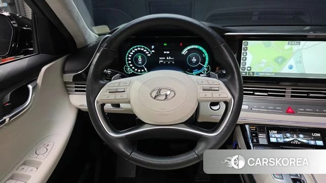 Hyundai The New Grandeur IG Hybrid 2022 Черный из Кореи, фото 4