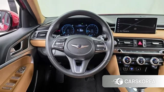 Genesis The New G70 2021 Красный из Кореи, фото 4