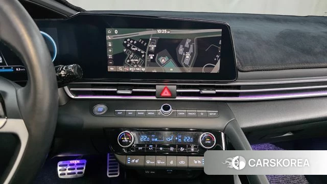 Hyundai Avante (CN7) 2023 Черный из Кореи, фото 4