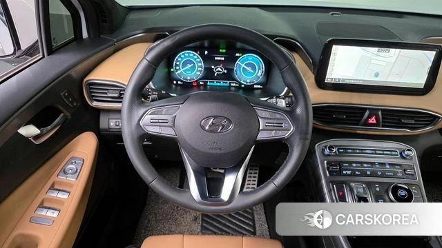 Hyundai The New Santa Fe 2021 Белый из Кореи, фото 4