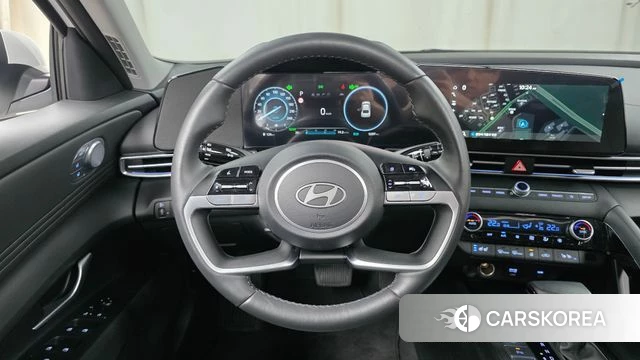 Hyundai The New Avante Hybrid (CN7) 2025 Белый из Кореи, фото 4