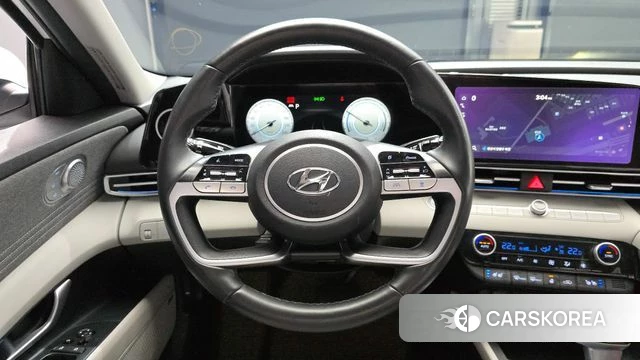 Hyundai Avante Hybrid (CN7) 2020 Белый из Кореи, фото 4