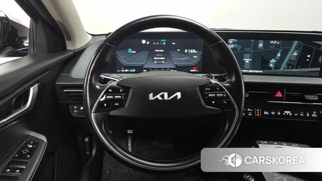 Kia EV6 2022 Черный из Кореи, фото 4