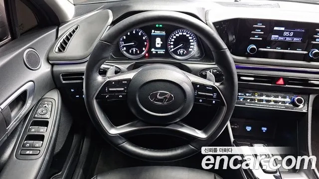 Hyundai Sonata (DN8) 2022 Черный из Кореи, фото 4