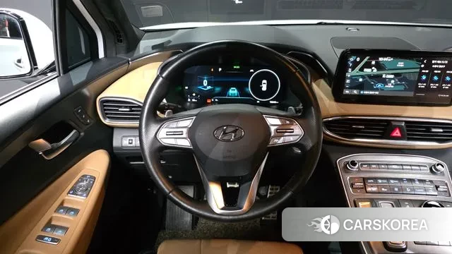 Hyundai The New Santa Fe 2021 Белый из Кореи, фото 4