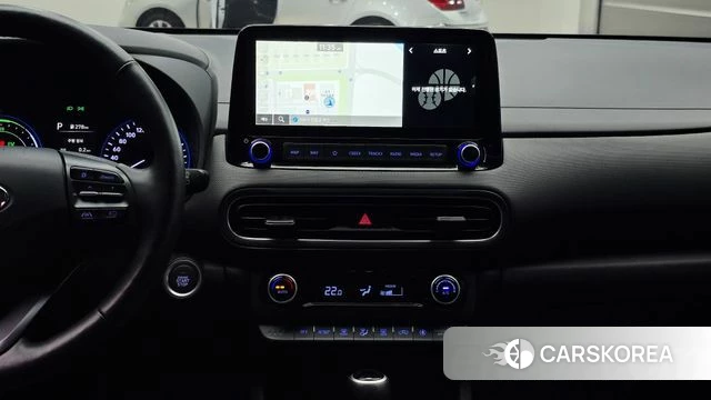 Hyundai The New Kona Hybrid 2022 Синий из Кореи, фото 4