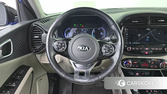 Kia Soul Booster EV 2019 Синий из Кореи, фото 4