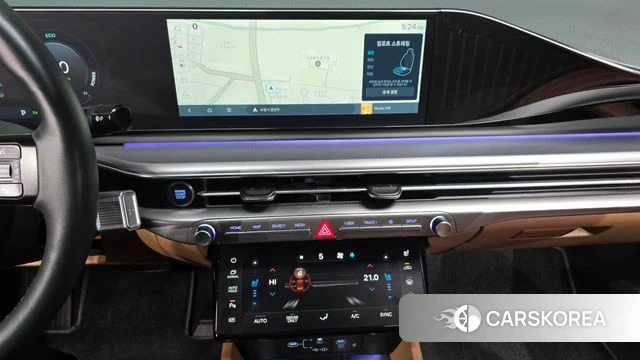 Hyundai Grandeur Hybrid (GN7) 2023 Черный из Кореи, фото 4