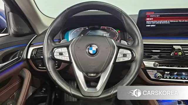 BMW 5 Series (G30) 2020 Синий из Кореи, фото 4