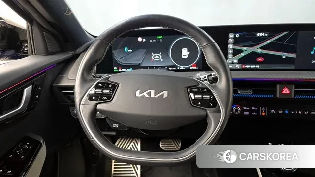 Kia EV6 2023 Синий из Кореи, фото 4