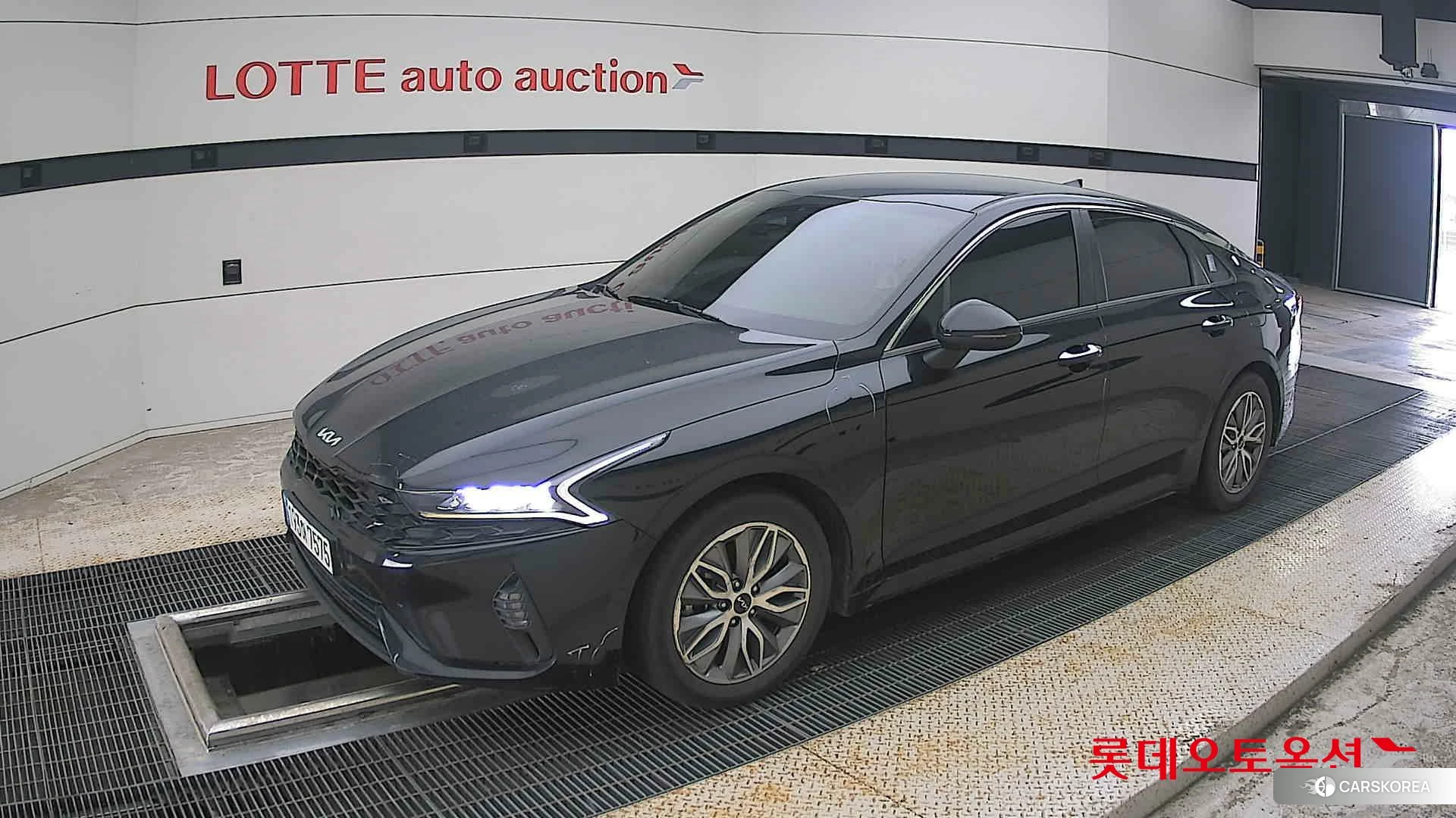 Kia K5 Hybrid 2022 Aurora Black Pearl из Кореи, фото 4