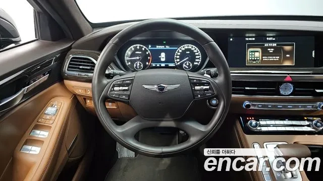 Genesis G90 2021 Черный из Кореи, фото 4