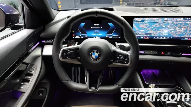 BMW 5 Series (G60) 2023 Черный из Кореи, фото 4