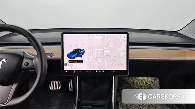 Tesla Model 3 2020 Синий из Кореи, фото 4
