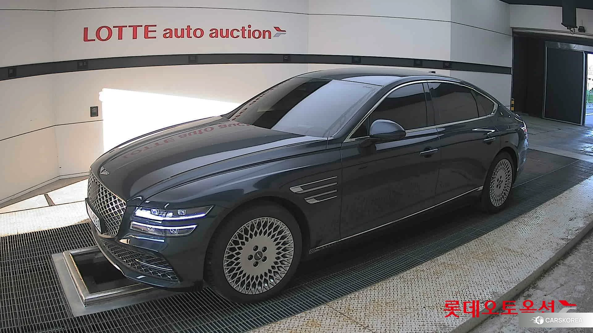 Hyundai G80 2023 Tasman Blue из Кореи, фото 4