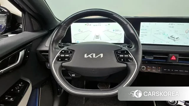 Kia EV6 2022 Синий из Кореи, фото 4