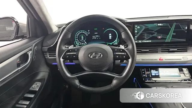 Hyundai The New Grandeur IG Hybrid 2020 Серый из Кореи, фото 4