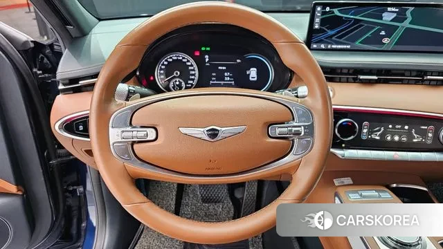 Genesis GV70 2021 Синий из Кореи, фото 4