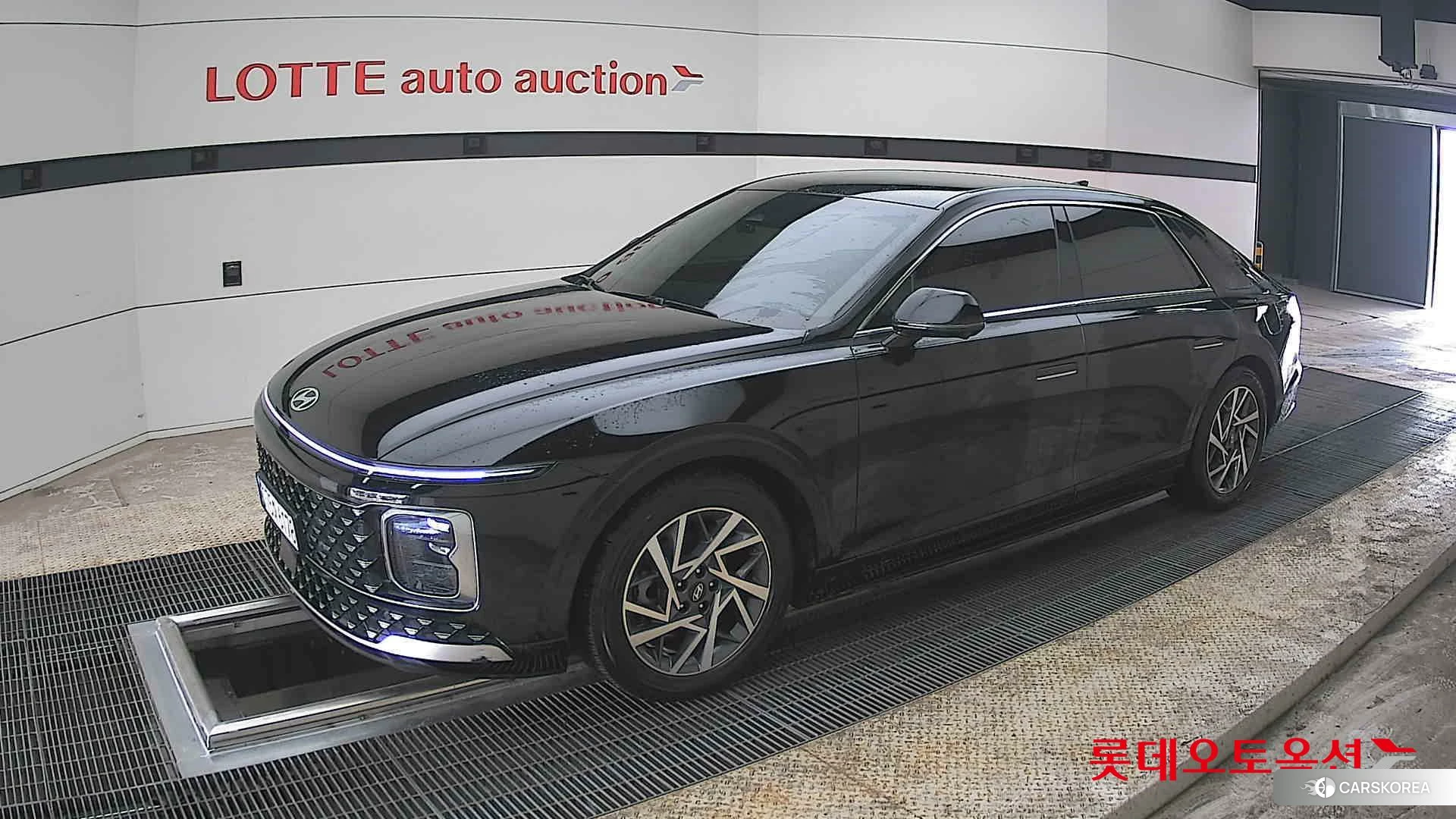 Hyundai Grandeur Hybrid 2023 Abyss Black Pearl из Кореи, фото 4