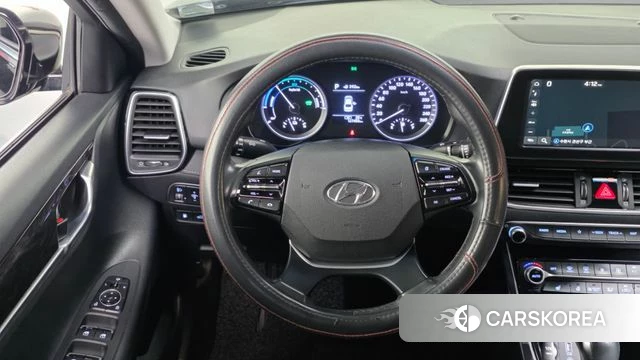 Hyundai Grandeur IG Hybrid 2019 Черный из Кореи, фото 4