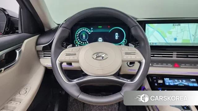 Hyundai The New Grandeur IG Hybrid 2022 Черный из Кореи, фото 4
