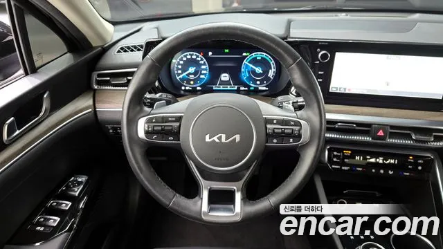 Kia K5 Hybrid 3rd Generation 2022 Черный из Кореи, фото 4