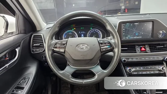 Hyundai Grandeur IG Hybrid 2019 Белый из Кореи, фото 4