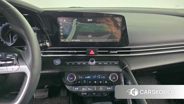 Hyundai Avante Hybrid (CN7) 2022 Белый из Кореи, фото 4