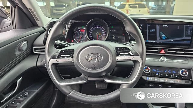 Hyundai Avante (CN7) 2022 Черный из Кореи, фото 4