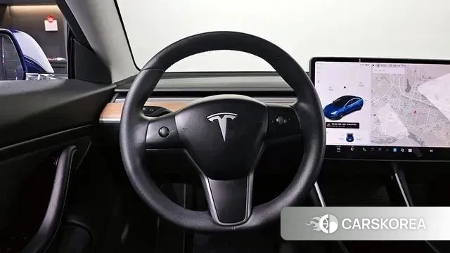 Tesla Model 3 2020 Синий из Кореи, фото 4