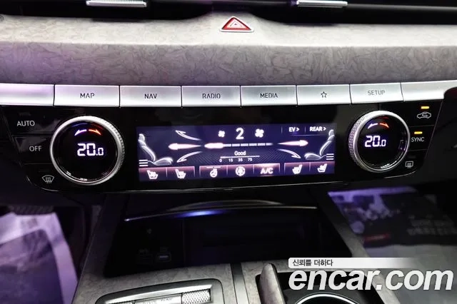 Genesis Electrified G80 (RG3) 2021 Темно-зеленый из Кореи, фото 4