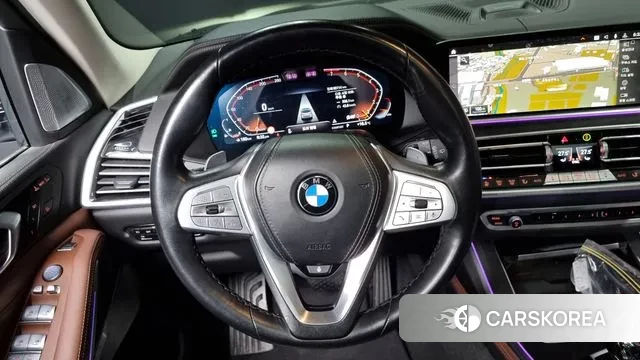 BMW X7 (G07) 2021 Черный из Кореи, фото 4