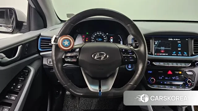 Hyundai Ionic Hybrid 2018 Серебристо-серый из Кореи, фото 4