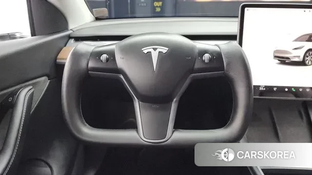 Tesla Model Y 2022 Белый из Кореи, фото 4