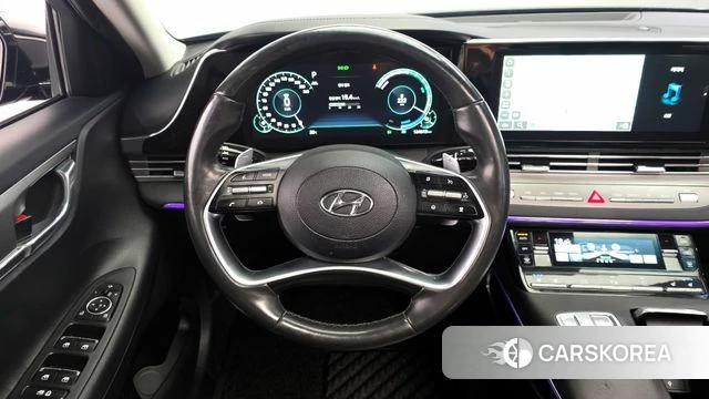 Hyundai The New Grandeur IG Hybrid 2021 Черный из Кореи, фото 4