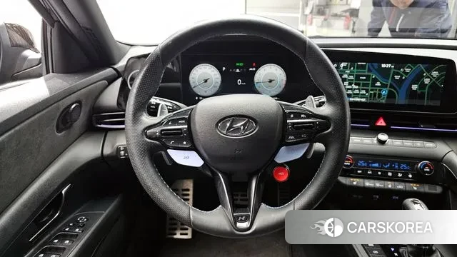 Hyundai Avante (CN7) 2022 Черный из Кореи, фото 4