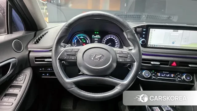 Hyundai Sonata Hybrid (DN8) 2022 Черный из Кореи, фото 4