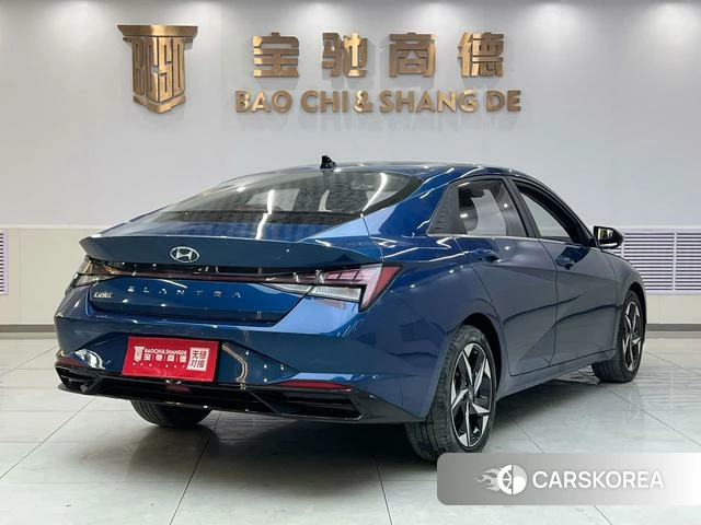 Hyundai Elantra 2021 Синий из Китая, фото 4