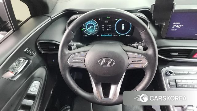 Hyundai The New Santa Fe 2022 Черный из Кореи, фото 4
