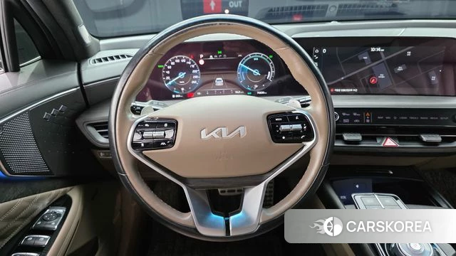 Kia K8 Hybrid 2021 Серый из Кореи, фото 4